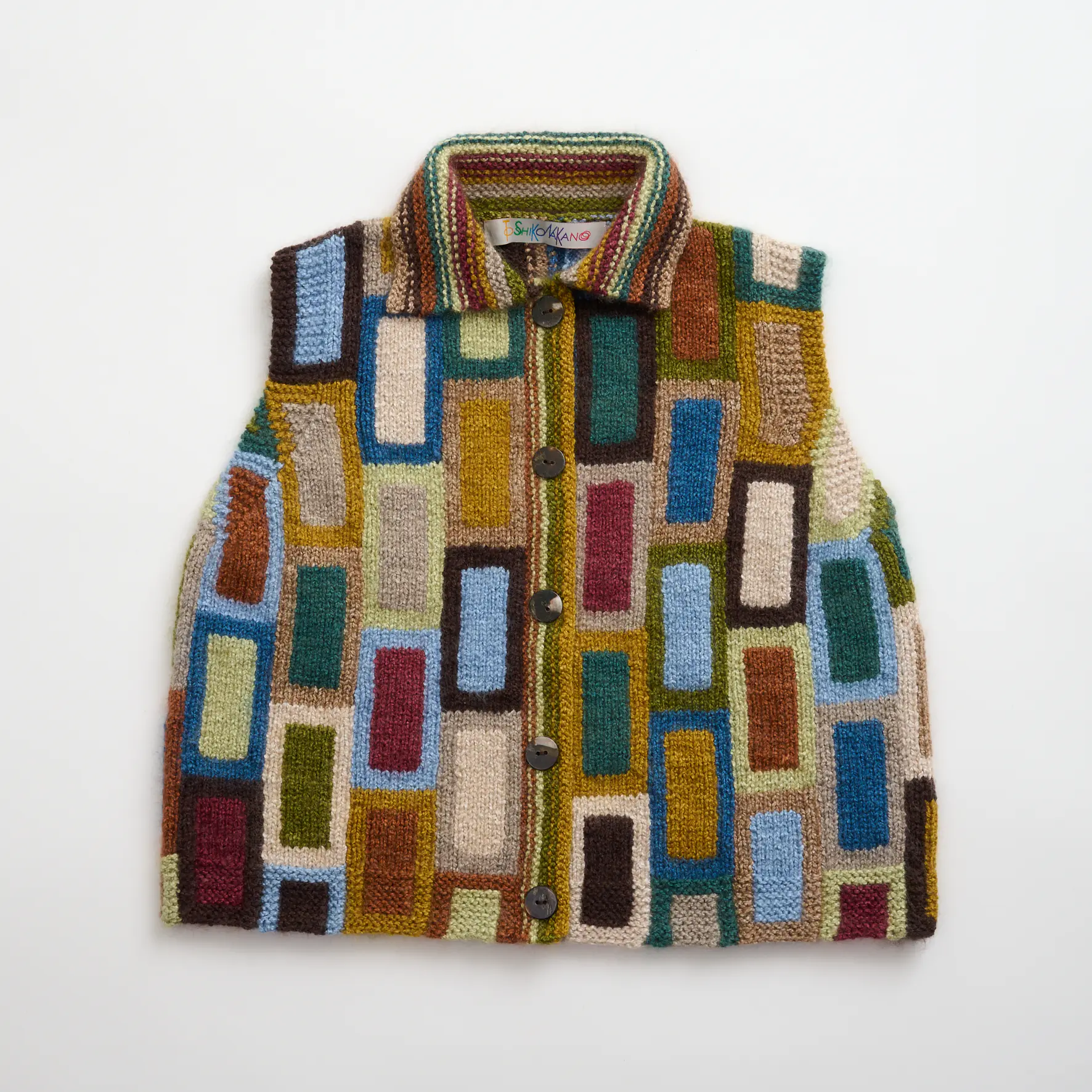 モザイクパッチベスト