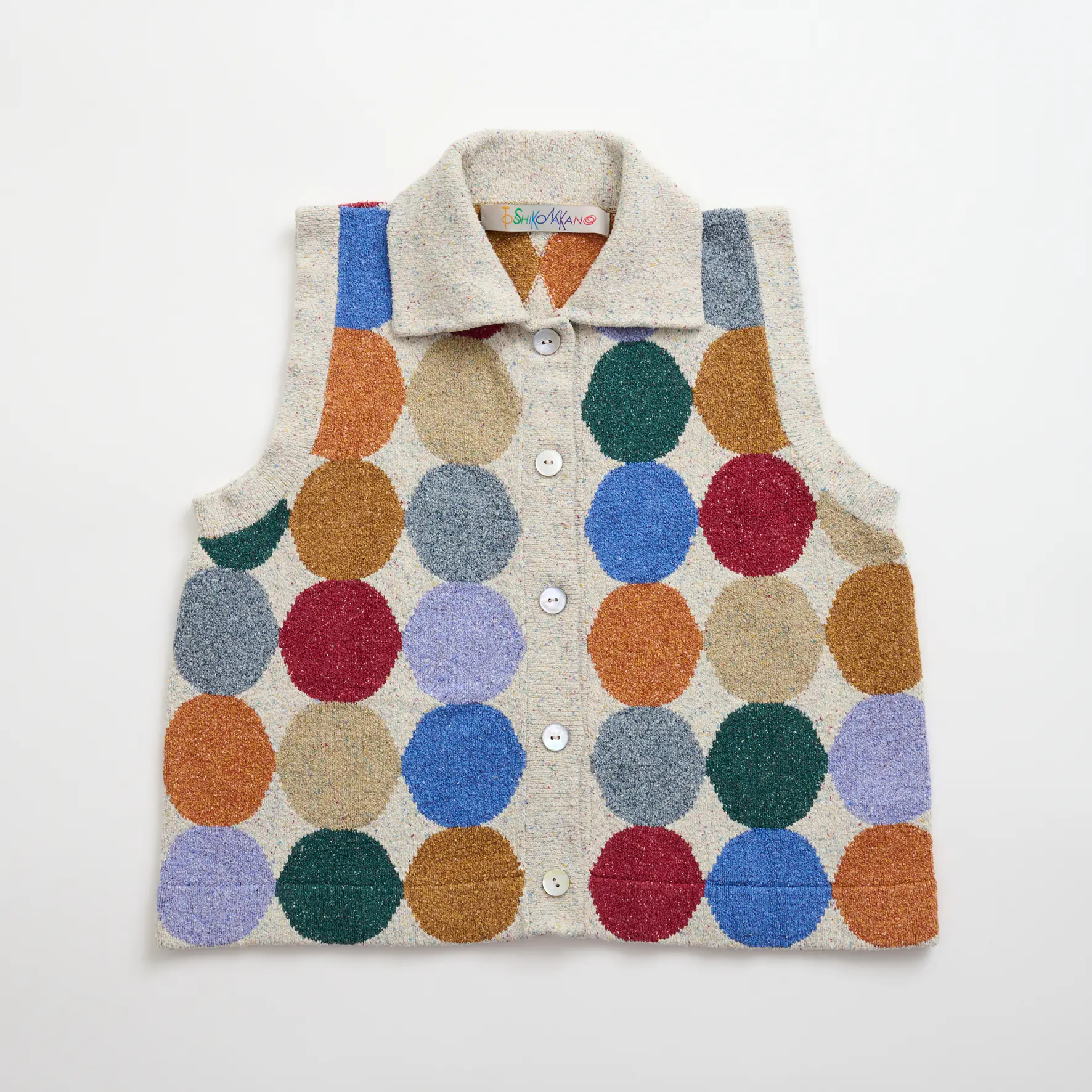 ドットパッチベスト